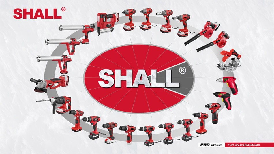 SHALL FULL Range Cordless Power Tools series