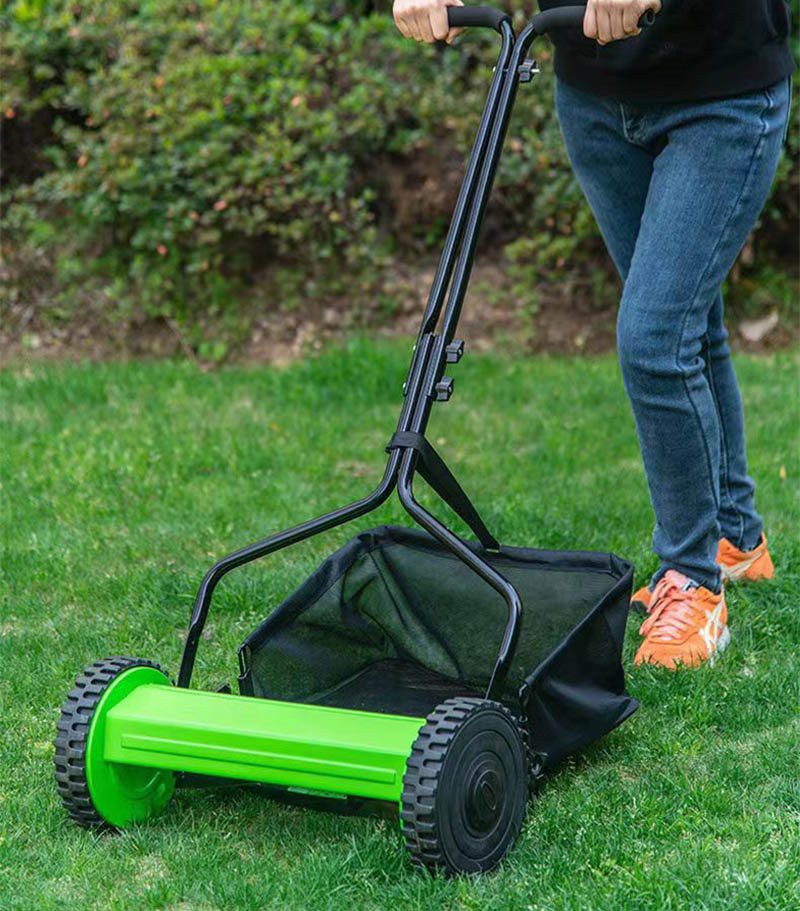 T shape hand push mower with size 12inch ,14inch,15inch,16inch